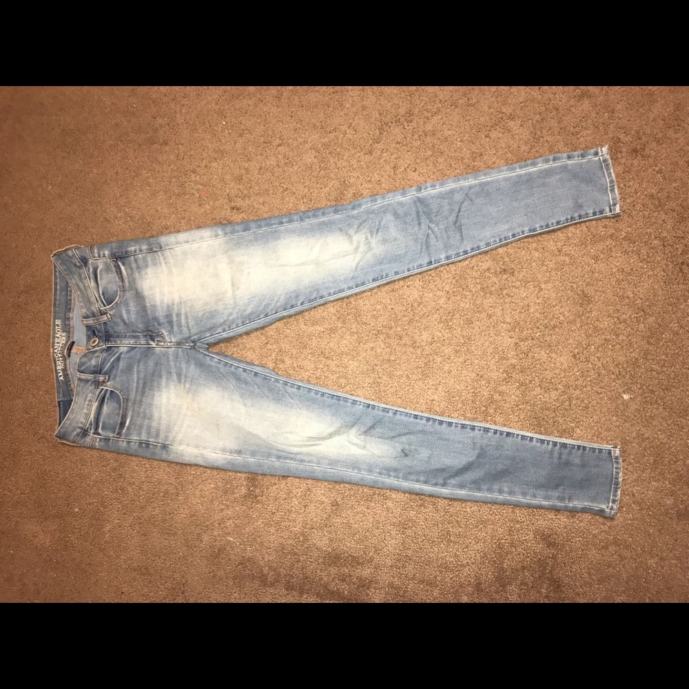 Light Wash Skinny Jeans